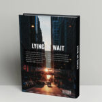 A book cover with an image of the sun setting.